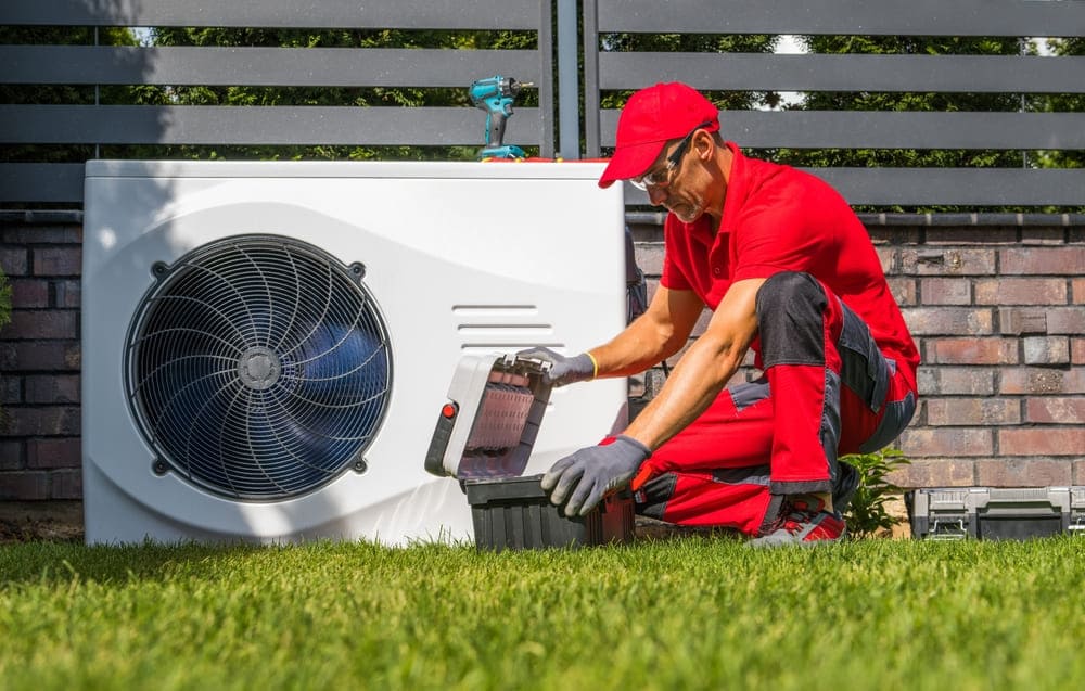 Heat Pump Installation in Costa Mesa, CA. Justin Time Plumbing, Heating, & Air