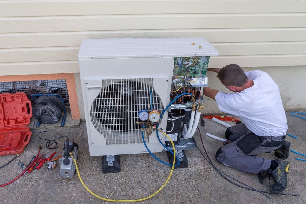 Heat Pump Maintenance & Tune-Up in Costa Mesa, CA. Justin Time Plumbing, Heating & Air